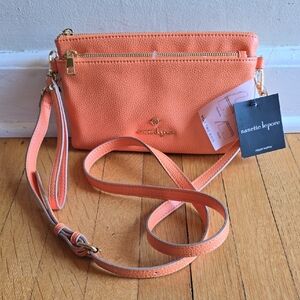 NWT, Nanette Lepore, Shelia Crossbody Organizer Bag or Wristlet, 5.75"H x 9.25"W